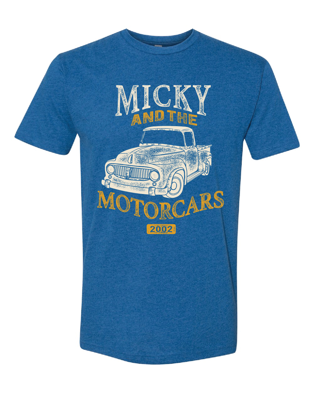 Blue Vintage Truck T